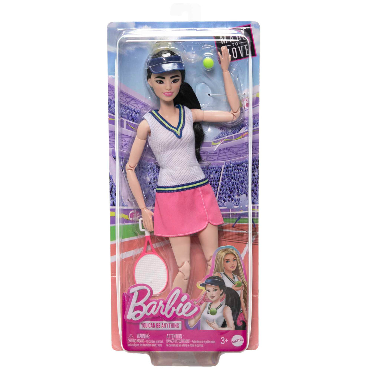 Barbie Profissões Boneca Jogadora de Tênis