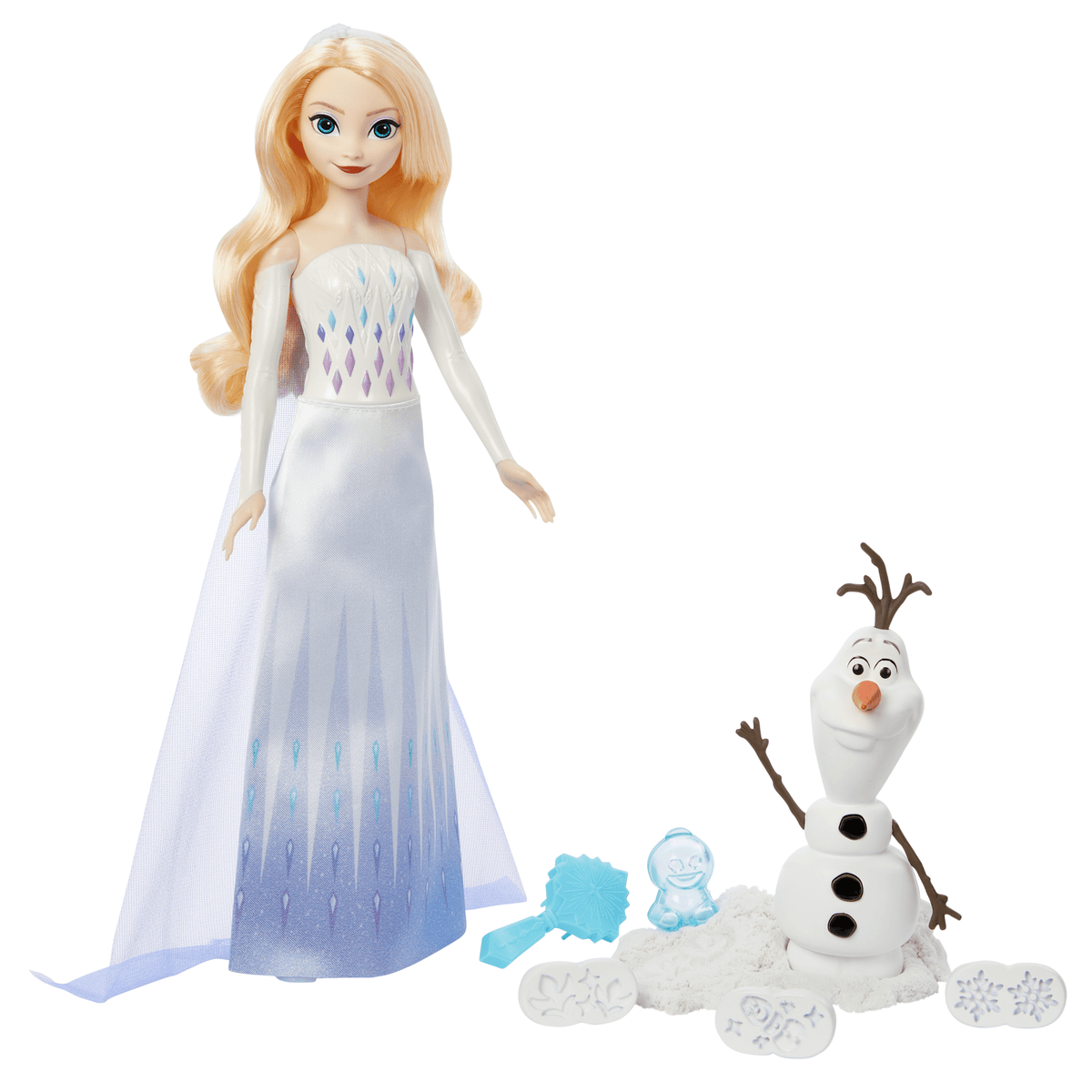 Disney La Reine des Neiges Aventures D’Elsa et D’Olaf, 4Tampons