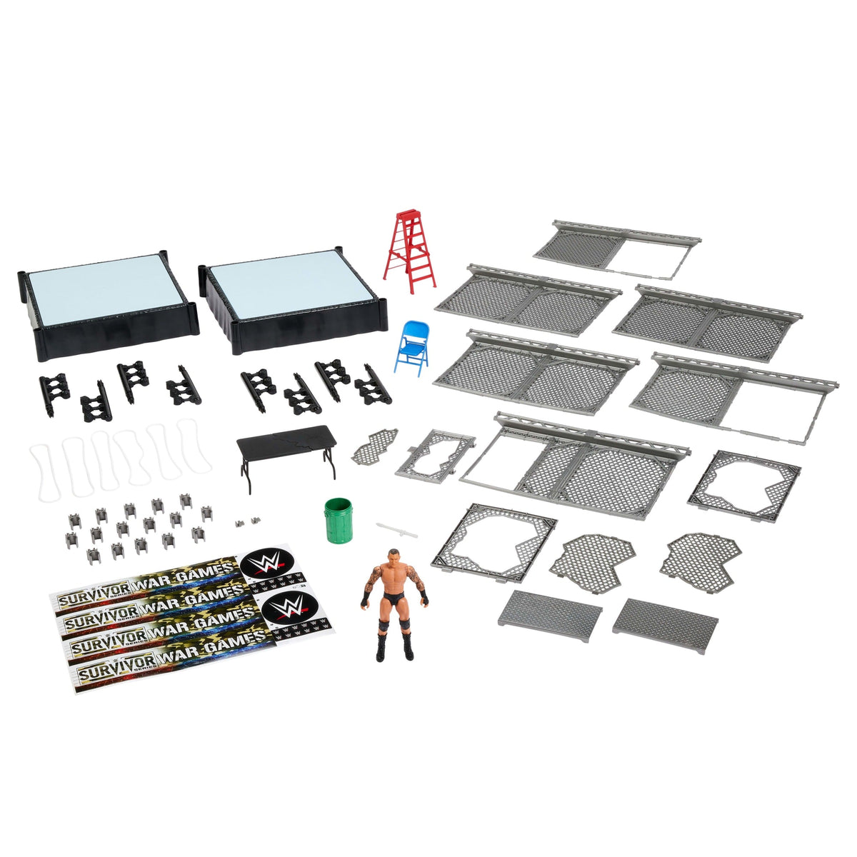 Wwe-Coffret Les Guerriers du Ring Survivor Series-Coffret Avec 2Rings