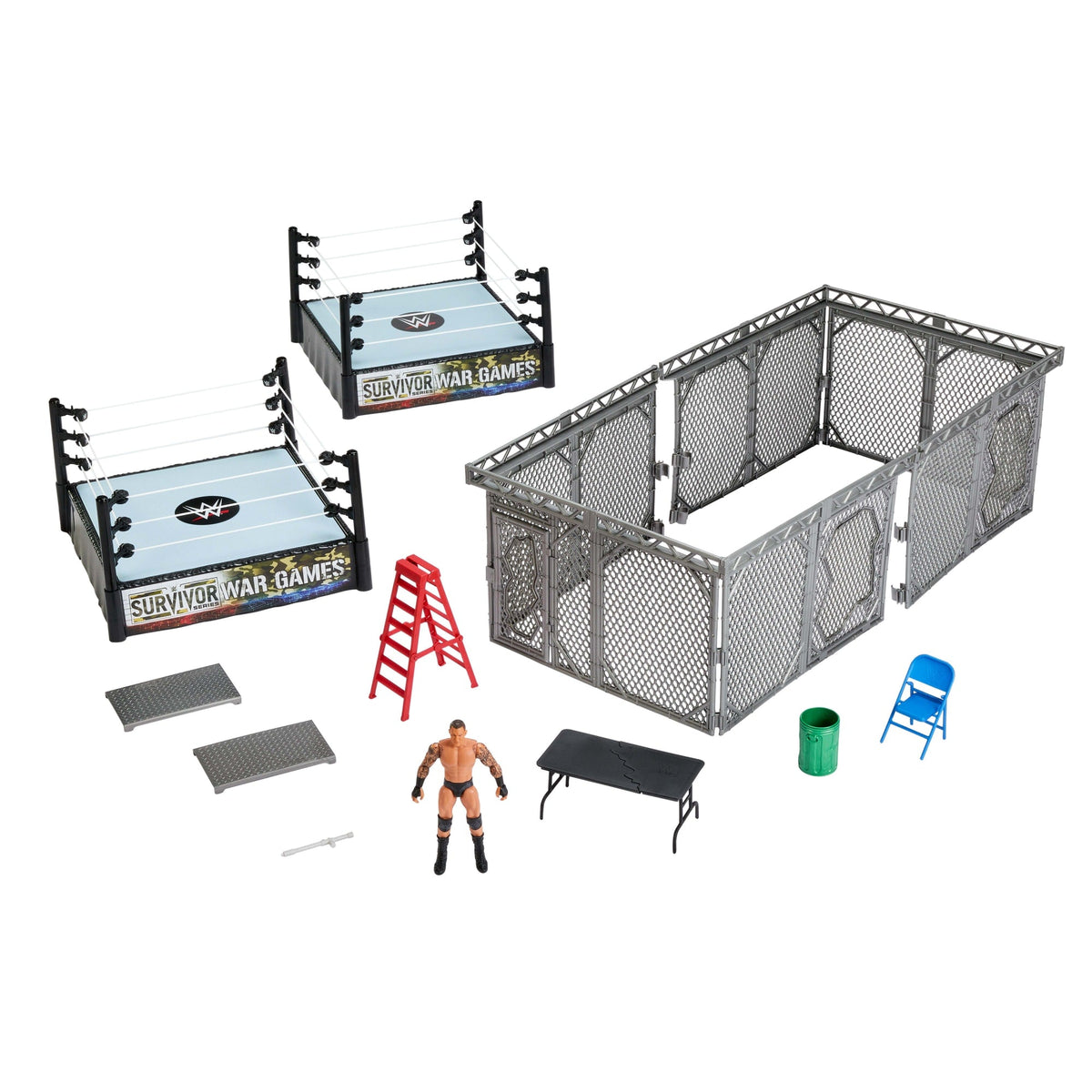 Wwe-Coffret Les Guerriers du Ring Survivor Series-Coffret Avec 2Rings