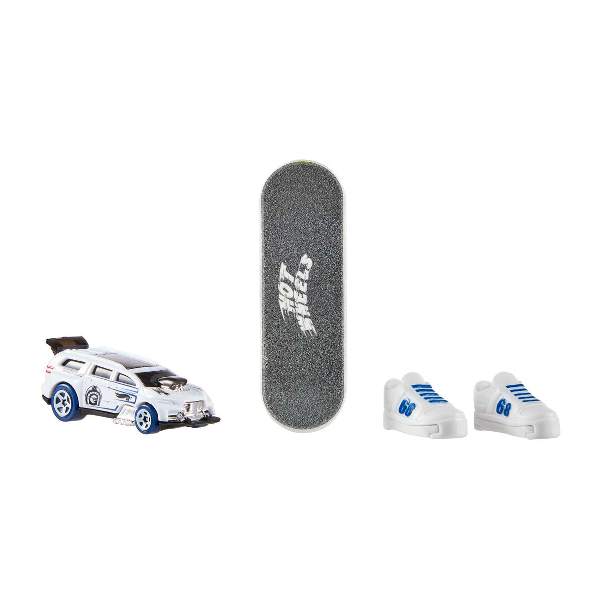 Hot Wheels Skate Vehículo de Juguete Patineta de Colección SPEED SHREDDER™ + NITRO TAILGATER™ con Diecast