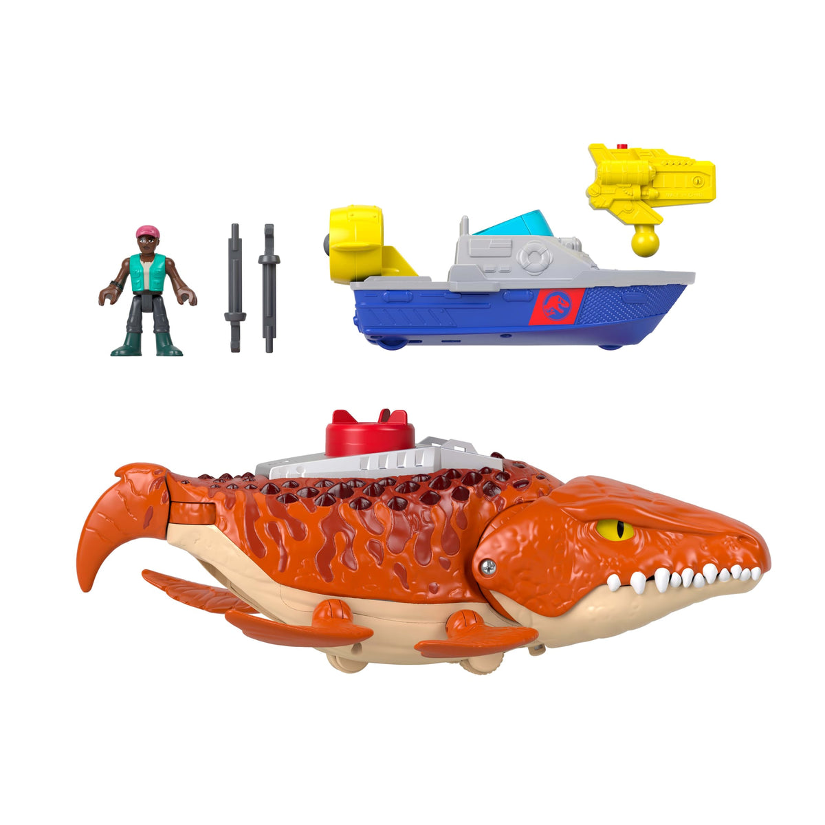 Imaginext-Mosasaure Attaque Aquatique Jurassic World: Renaissance