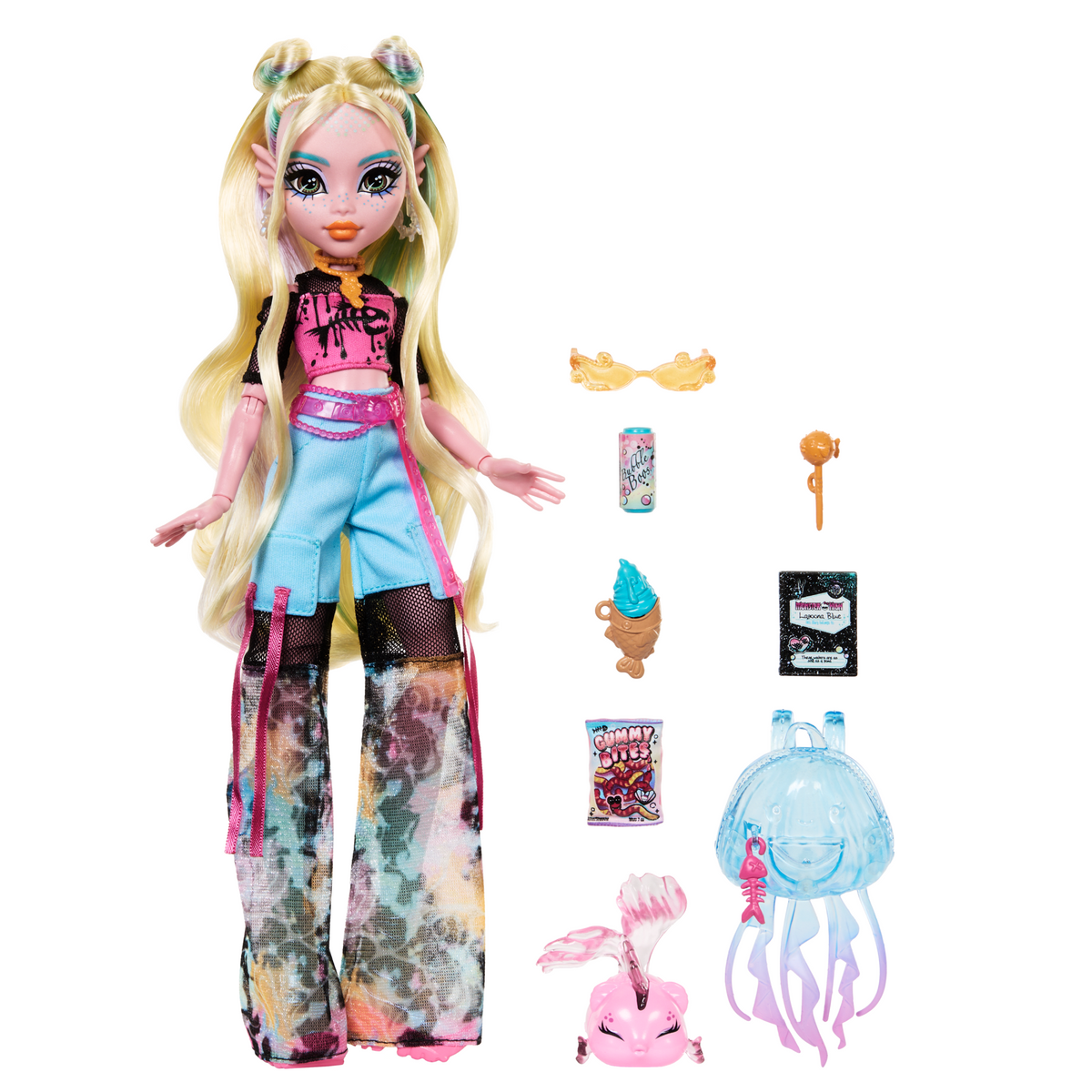 Monster High Boneca Lagoona Novo Visual