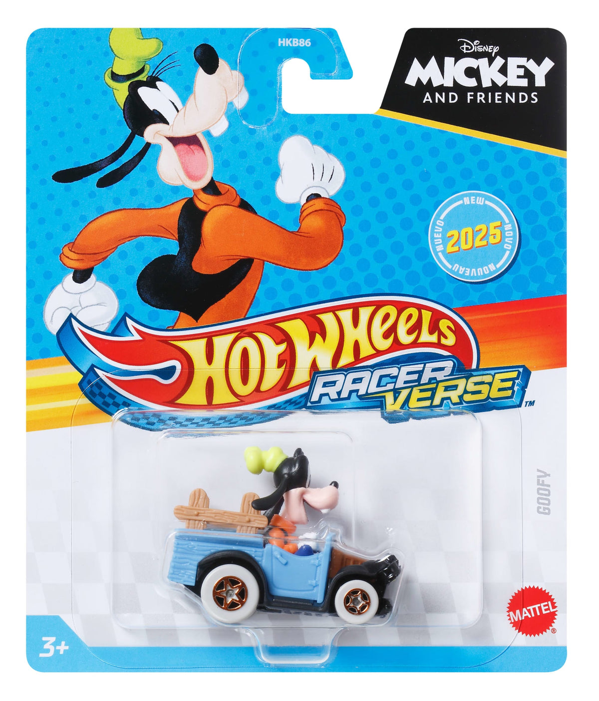 Hot Wheels RacerVerse Vehículo de Juguete Goofy