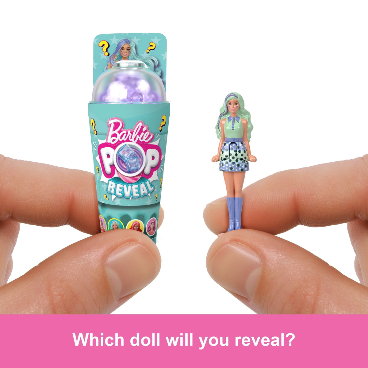 Barbie Mini Barbieland Pop Reveal Dolls, 1.5-Inch Doll With Surprise Sensory Reveal