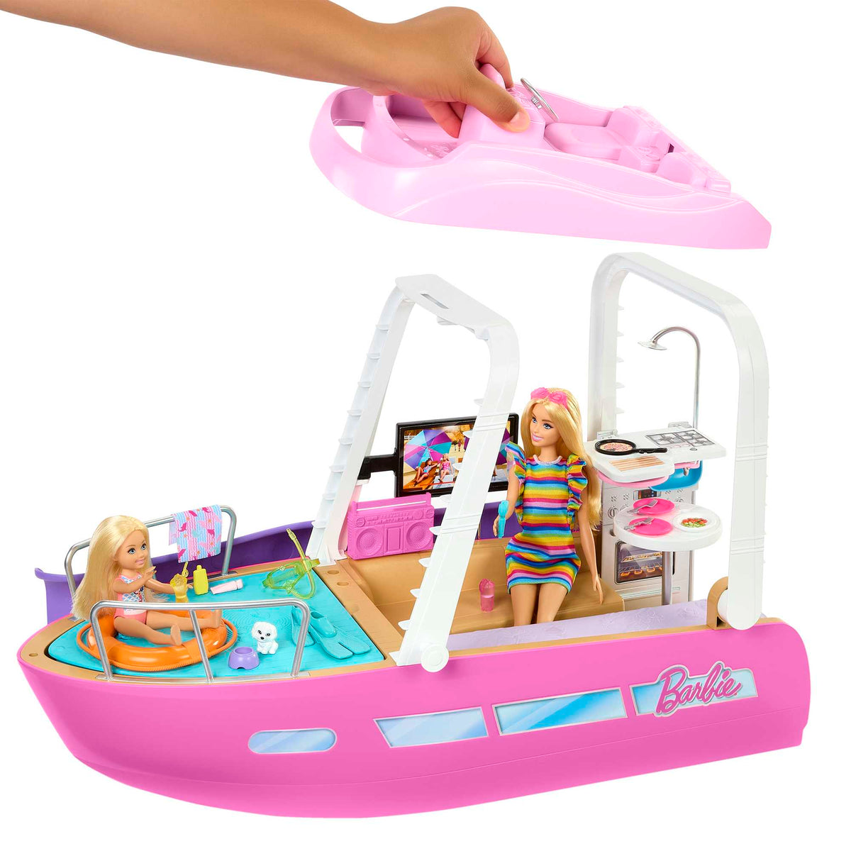 Barbie Conjunto de Brinquedo Iate Dos Sonhos