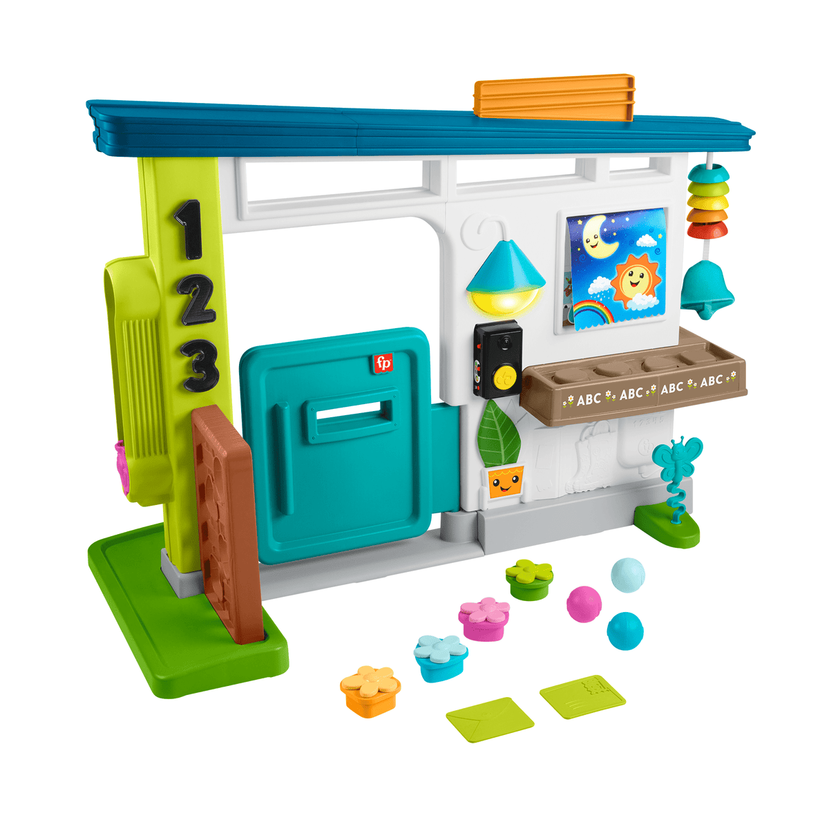 Fisher-Price Ríe y Aprende Juguete para Bebés Casa Deluxe de Aprendizaje