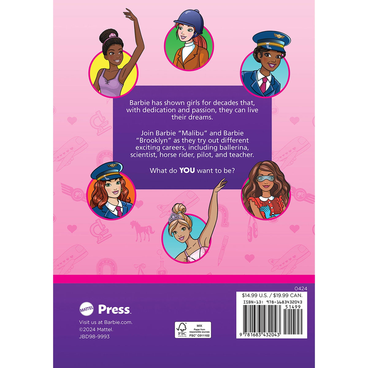 Barbie: You Can Be 5 Minute Storybook Collection (Ages 3 - 7)