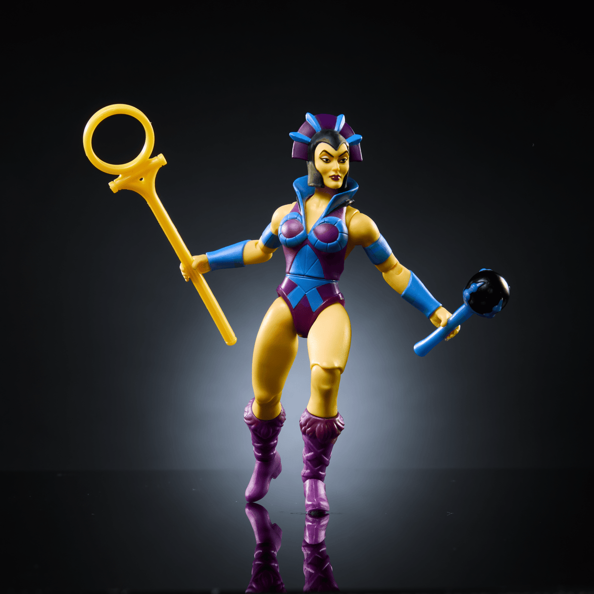 Masters Of The Universe Origins Cartoon Collection Evil-Lyn, Motu 5.5 Inch Action Figure Toy
