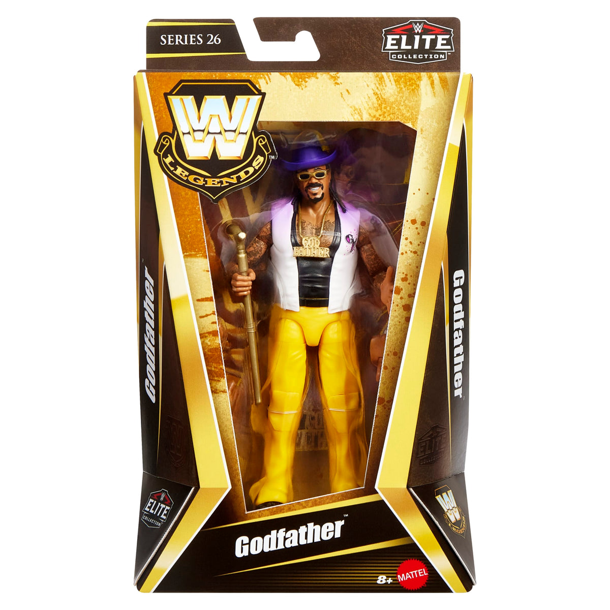 Wwe  Collection Elite  Legends  Série26  Figurine  Godfather