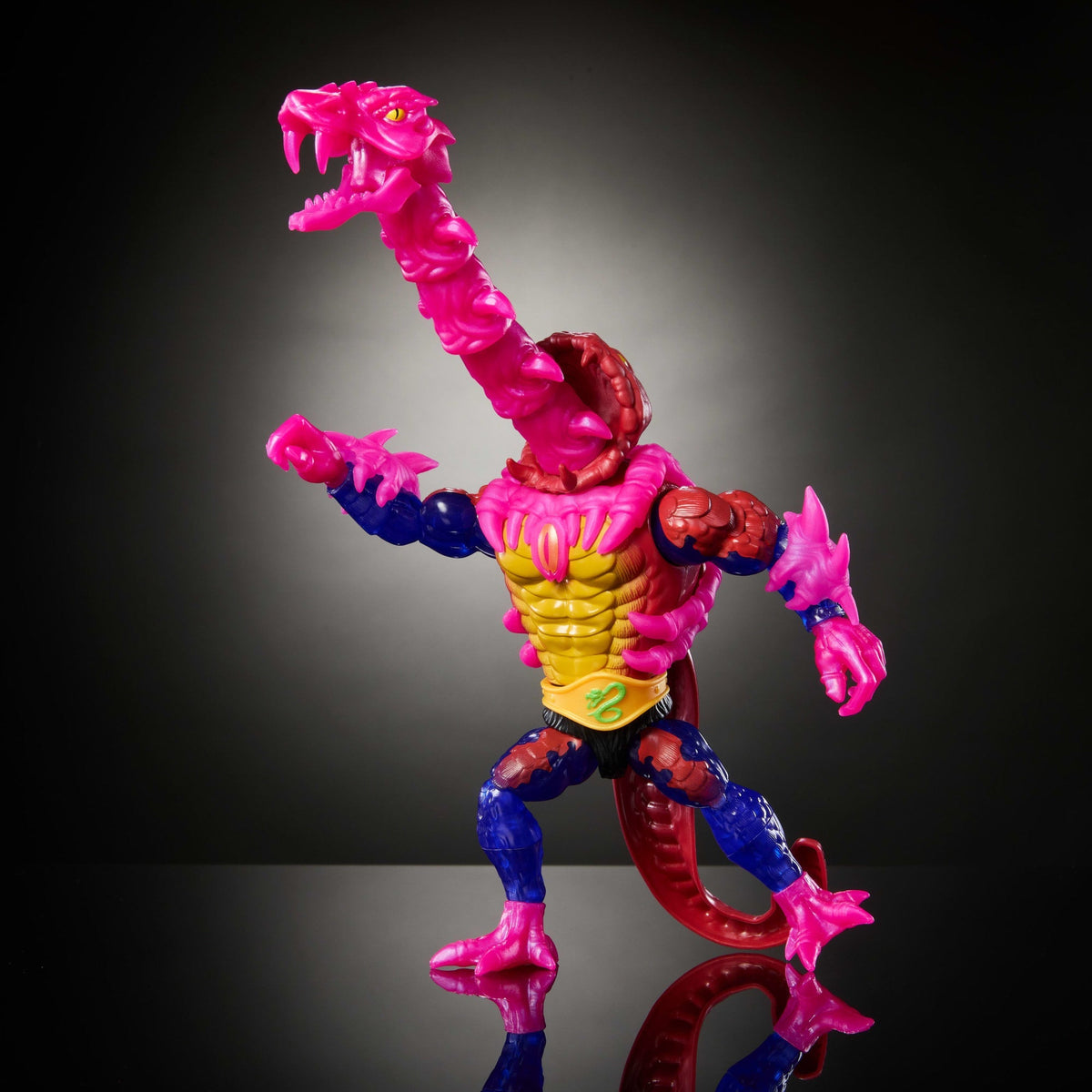 Masters Universe Origins Turtles Of Grayskull Rattlor Action Figure, Tmnt MOTU Reptile Wars Toy