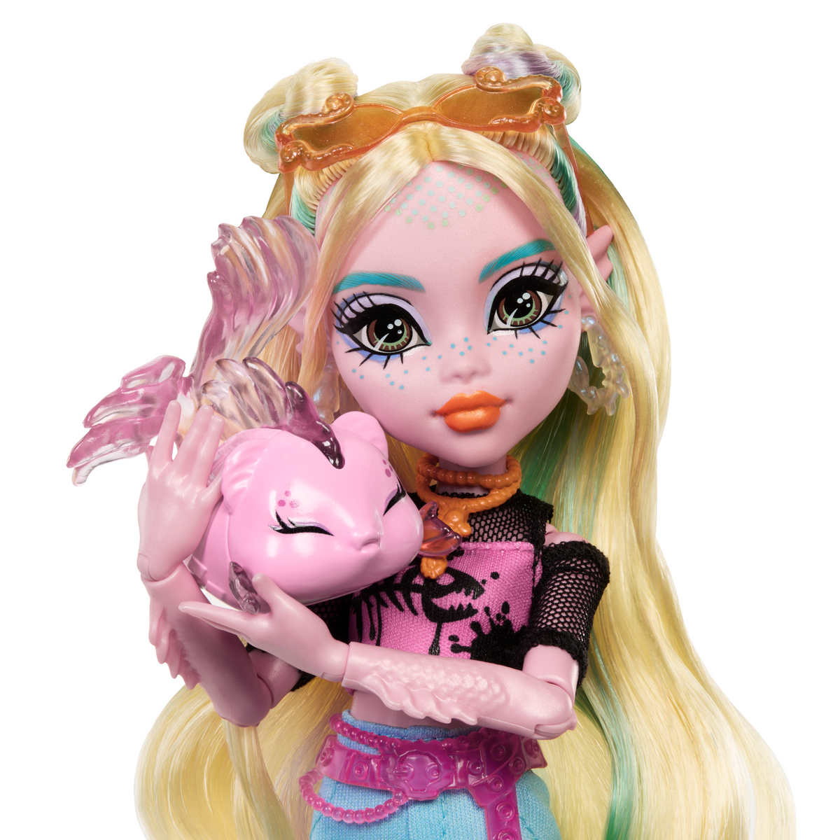 Monster High-Poupée Lagoona Blue-Poupée Avec Animal et Accessoires