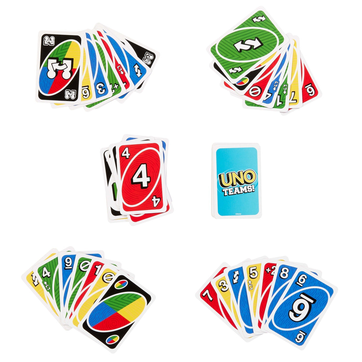 UNO Juego de Cartas Teams