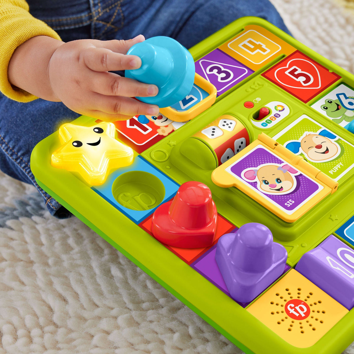 Fisher-Price Rires et Éveil Plateau de Jeux et D’Activités de Puppy