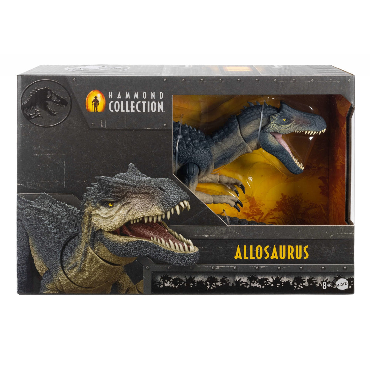 Jurassic World  Collection Hammond  Figurine Articulée  Allosaure