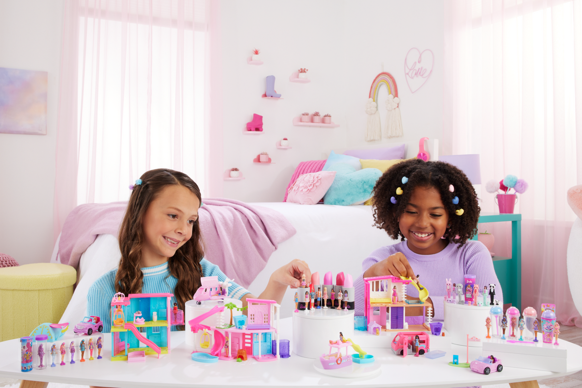 Barbie-Décapotable Mini-Barbieland-Coffret Véhicule et Poupée