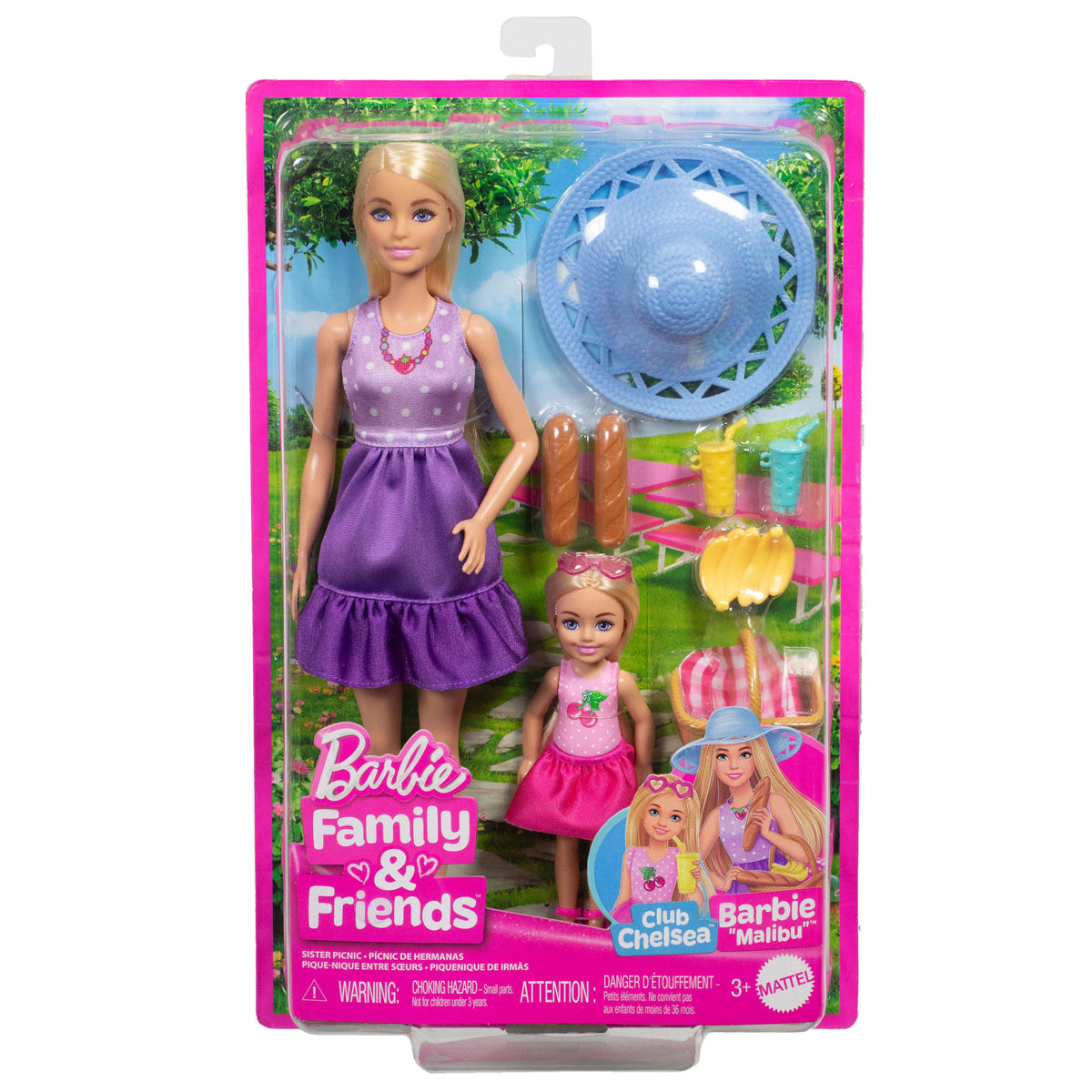 Barbie Set de Juego Picnic con Chelsea
