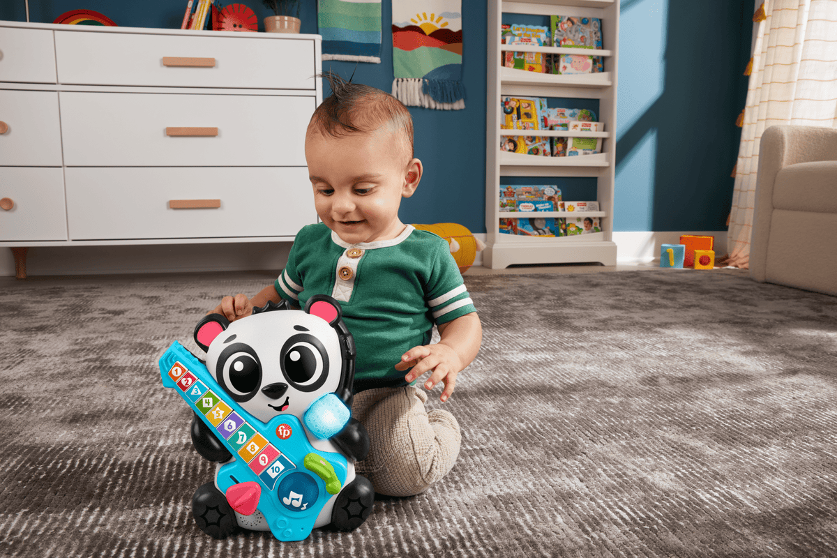 Fisher-Price Brinquedo para Bebês Esquadrão Musical Panda Vamos Contar Juntos