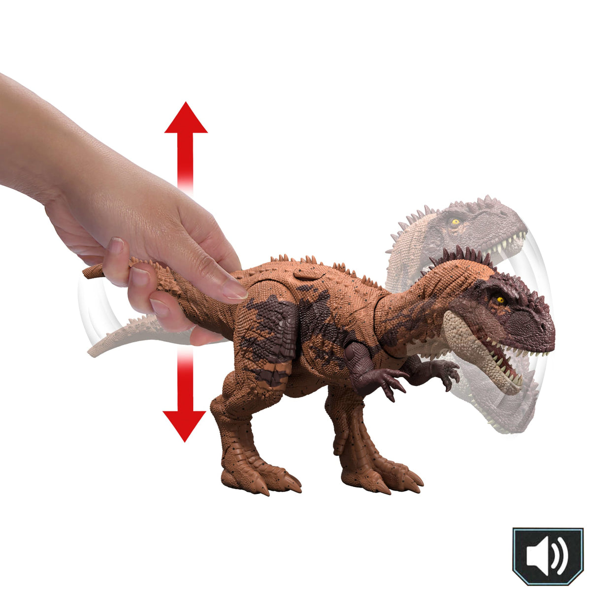 Jurassic World Dinosaurio de Juguete Rugido Salvaje