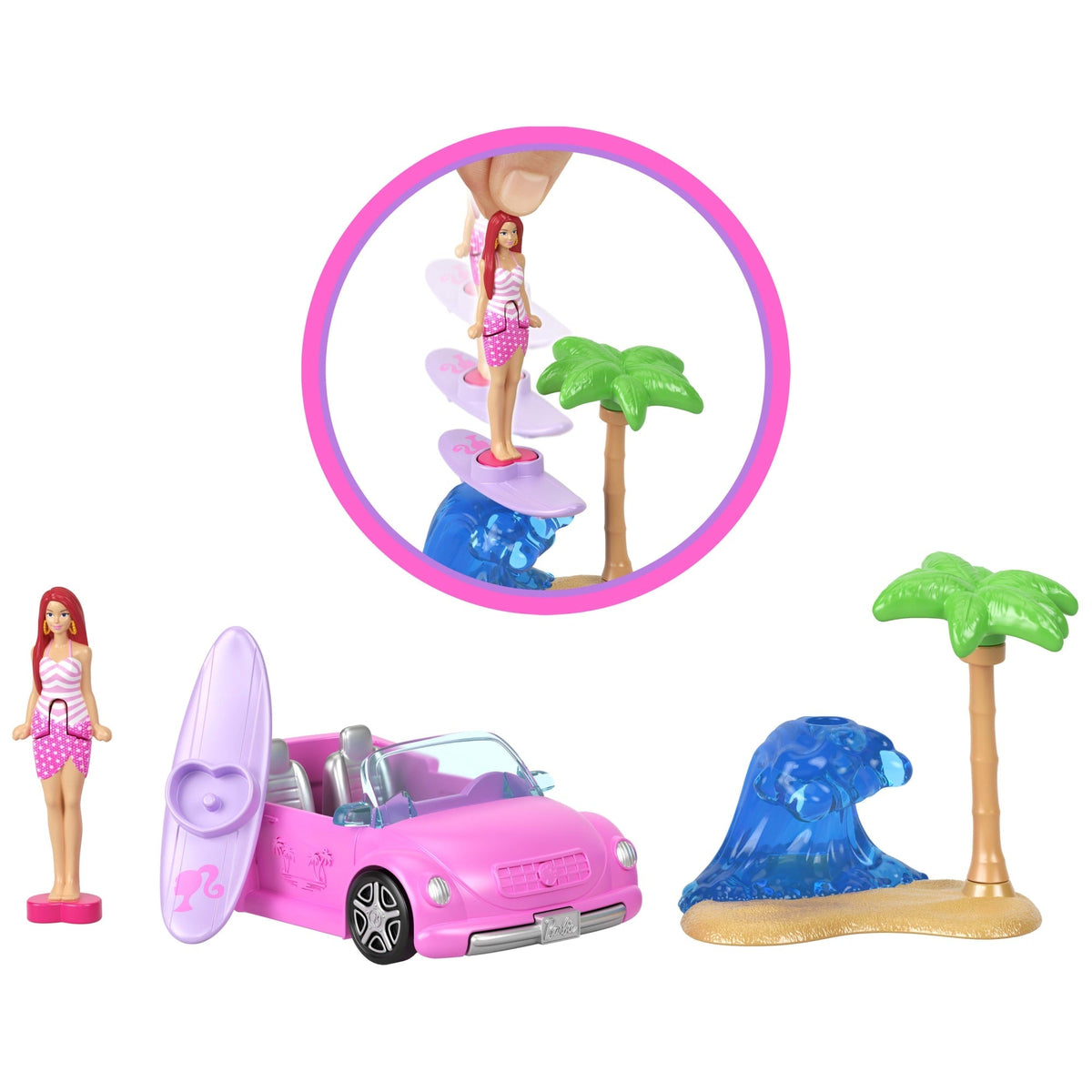 Barbie Mini BarbieLand Vehículo para Muñecas Clínica de Atención