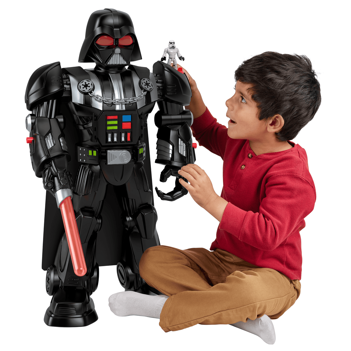 Imaginext Star Wars Figura de Acción Darth Vader Bot