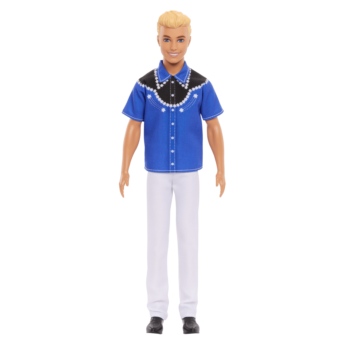 Barbie Fashionista Boneco Ken Camisa Azul e Preta