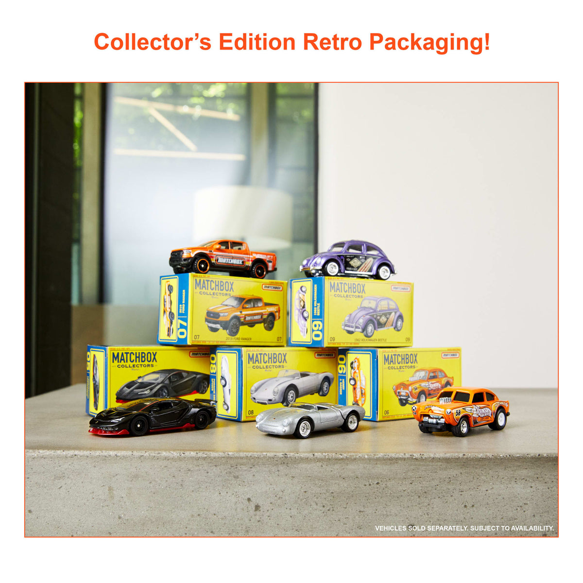 Matchbox Toy Car Or Truck, 1:64 Scale Die-Cast Premium Collector Vehicle