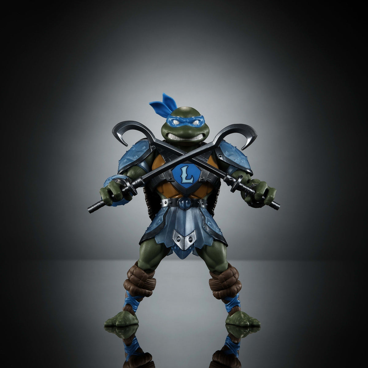 Masters Of Universe Origins Turtles Of Grayskull Leonardo Action Figure, Tmnt MOTU Reptile Wars Toy