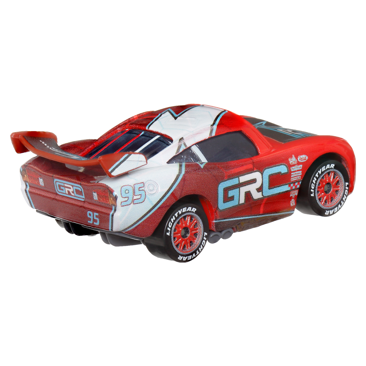 Carros da Disney e Pixar Diecast Veículo de Brinquedo Pacote de 2 Shu Todoroki GRC & Relâmpago Mcqueen GRC